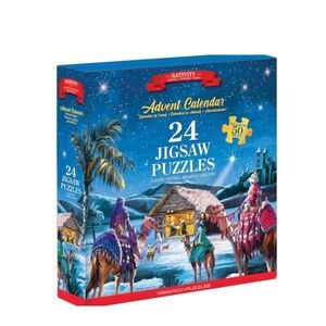 Advent Calendar 24 Jigsaw Puzzle NWT